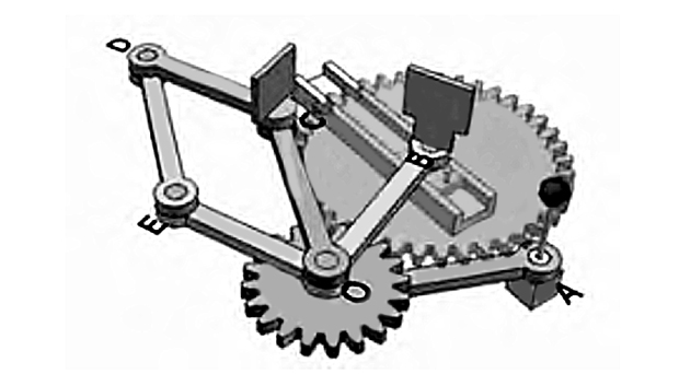 Fig. 1 Spectrometer transmission structure